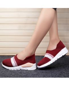 Brother's Women's Casual Shoes for Running And Walking(Red)